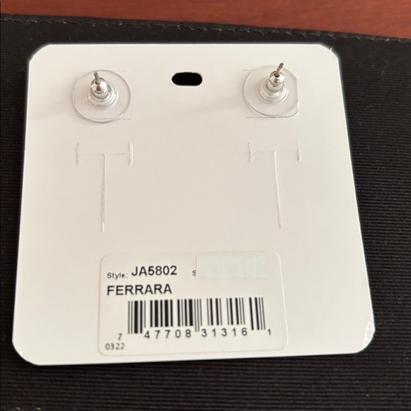 Brighton Ferrara Gold and Silver Filigree Earrings, never worn - Picture 2 of 2